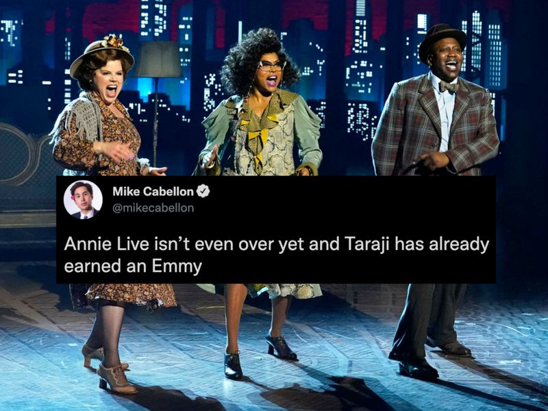 Twitter nutab õnnelikke pisaraid selle pärast, kui hea on NBC Annie Live! Lõpetas Olemine