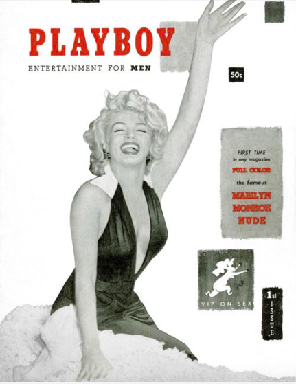 9 plis centraux emblématiques `` Playboy ''