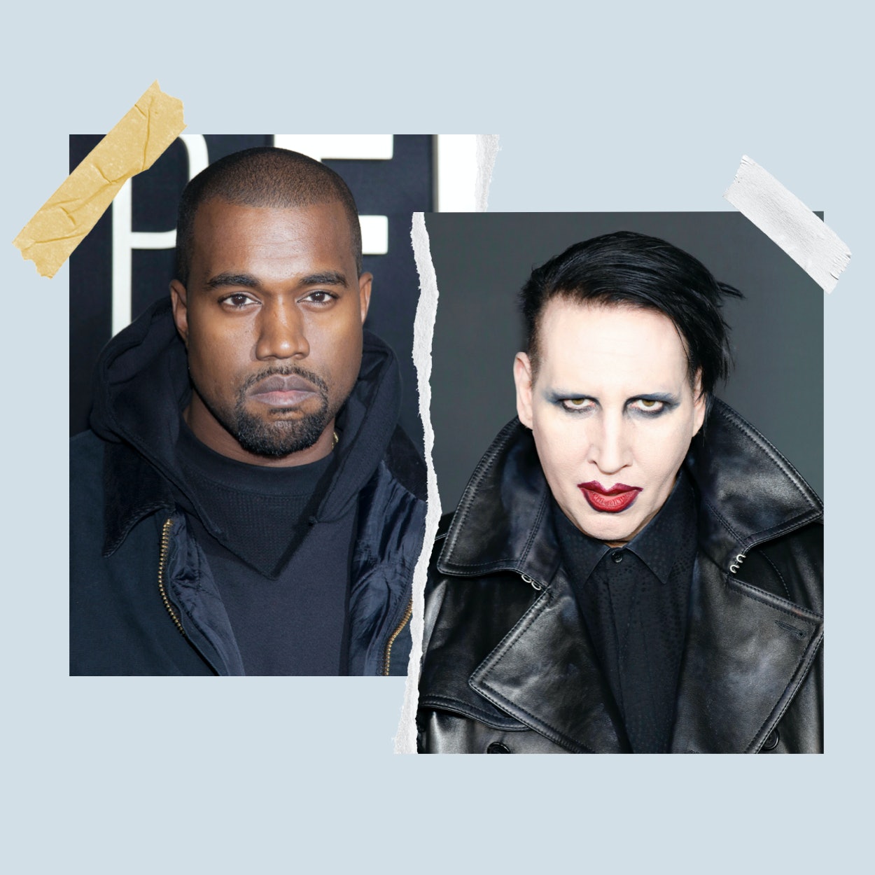 Η Κυριακάτικη Συναυλία του Kanye West περιελάμβανε έναν κύκλο προσευχής με τον Marilyn Manson