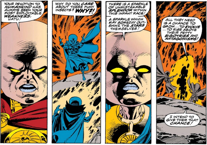 Ο παρατηρητής παραβιάζει τον αυστηρότερο κανόνα του στα κόμικς της Marvel