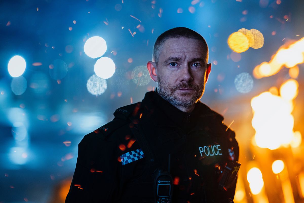 El nuevo programa de Martin Freeman se basa en la vida de un oficial de policía de IRL