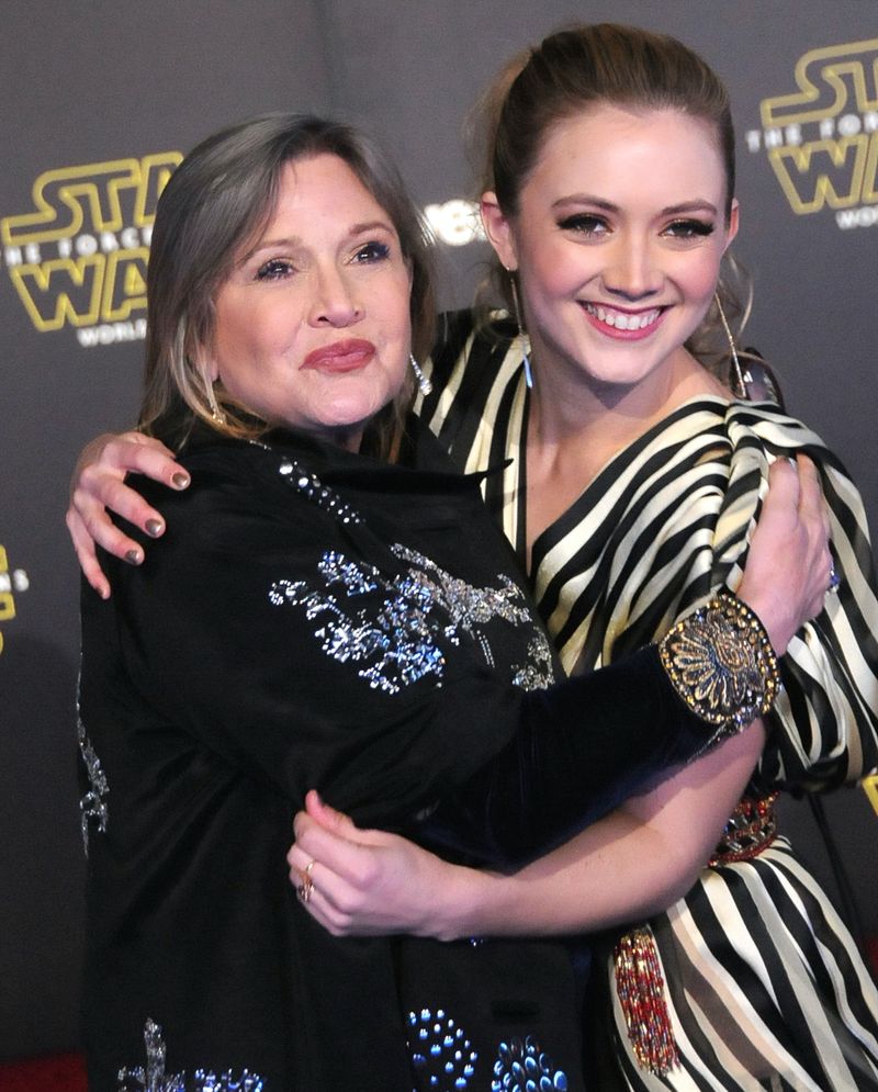 Billie Lourd Honors Her Late Mother Carrie Fisher with An Emotional Post About Grief