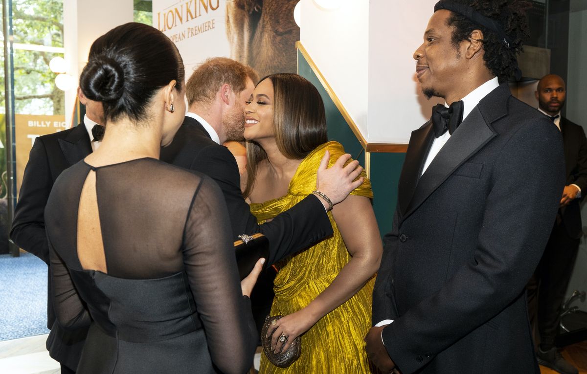 Le prince Harry, Zendaya et d'autres ont reçu des cris dans l'annuaire de la Vierge de Beyoncé