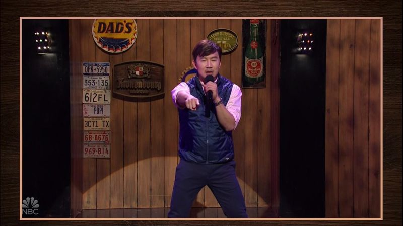 Simu Liu hat einen Backstreet Boys-Klassiker auf SNL genagelt