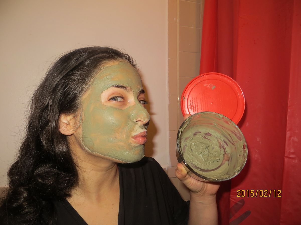 3 maske od zelene gline Svaki tip kože treba samostalno raditi
