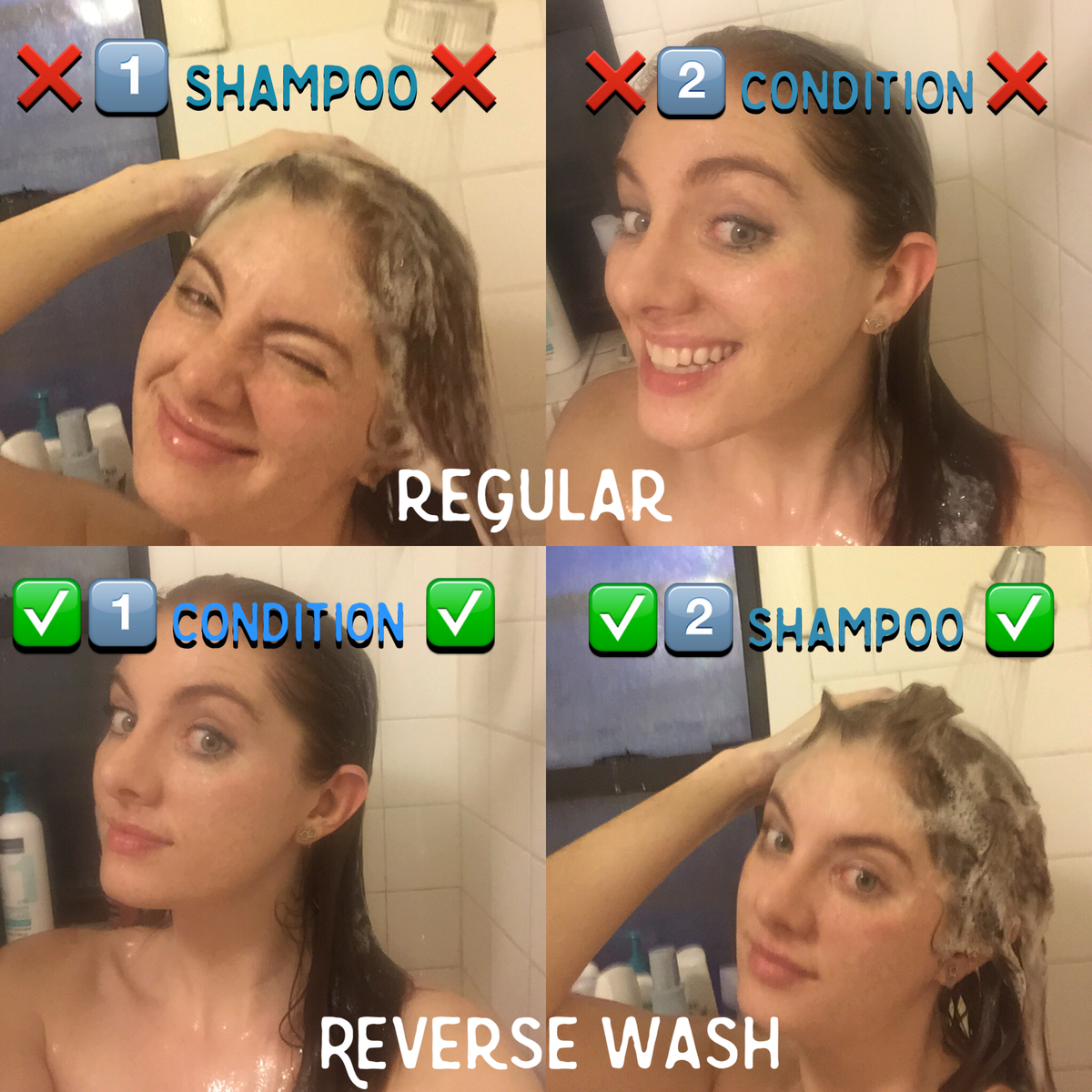 Funktioniert die umgekehrte Haarwaschmethode wirklich?