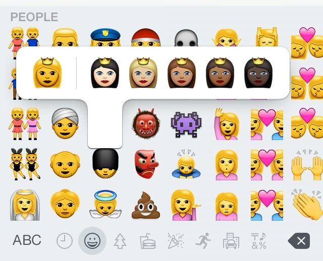 ¿Por qué los emojis son amarillos?