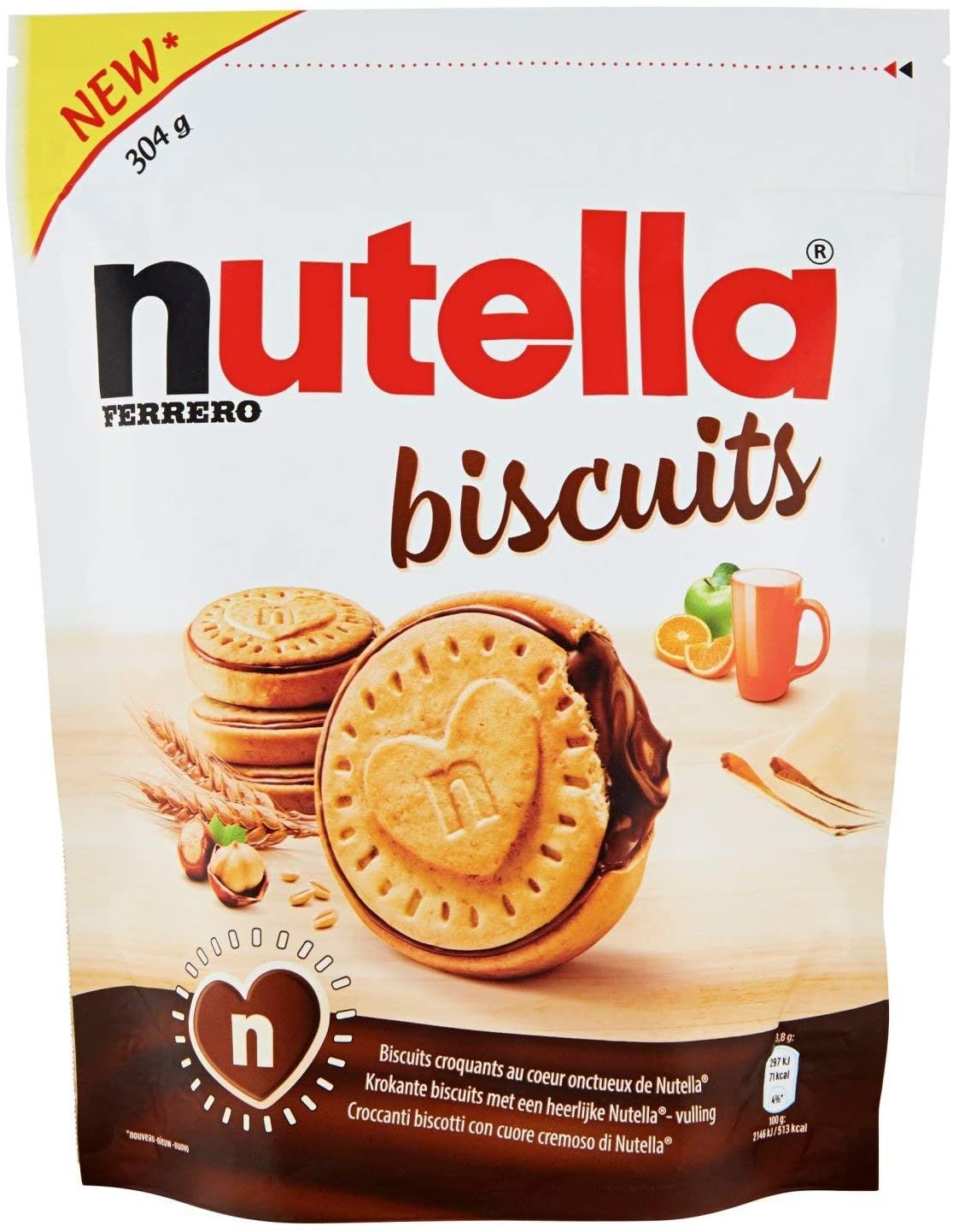 Detén todo, ahora existen galletas de Nutella