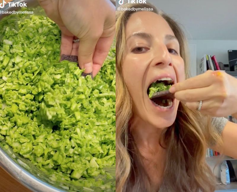 Wie man den TikTok-berühmten grünen Göttinnen-Dip-Salat macht