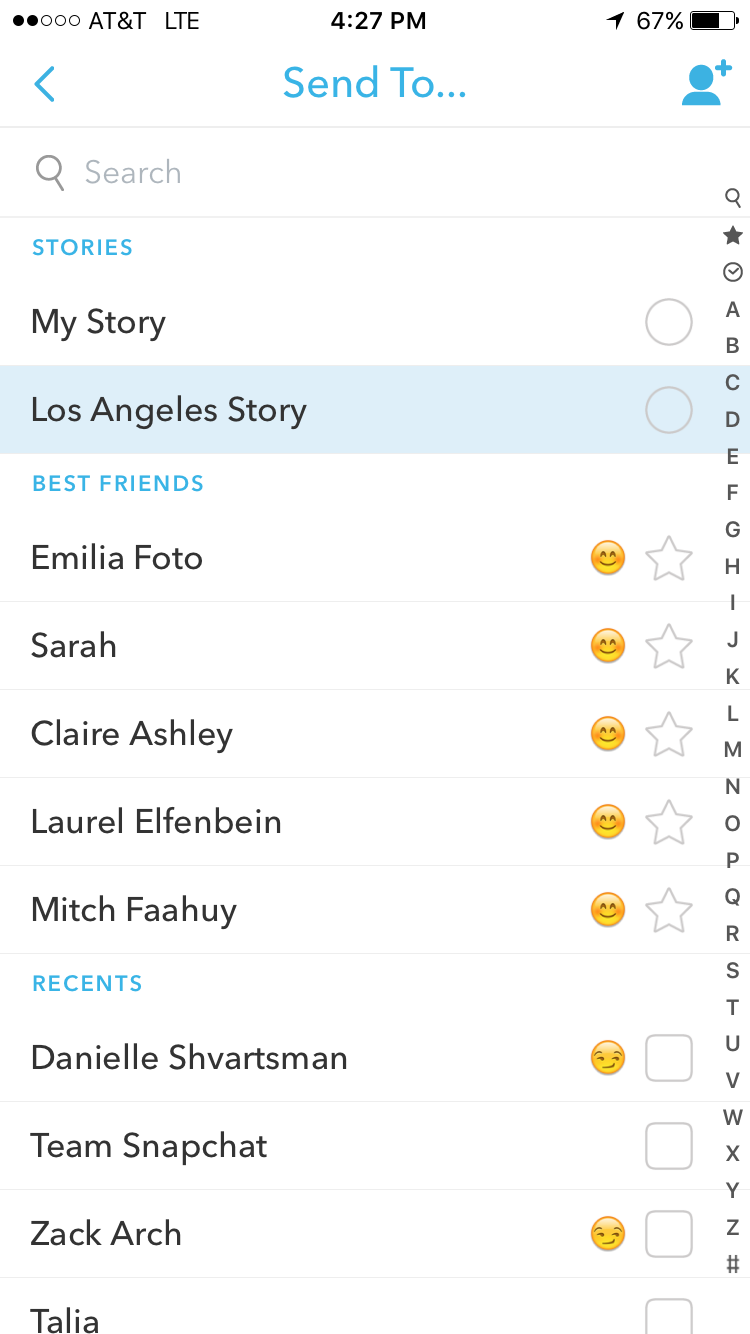 Cómo Snapchat elige a tus 'mejores amigos'