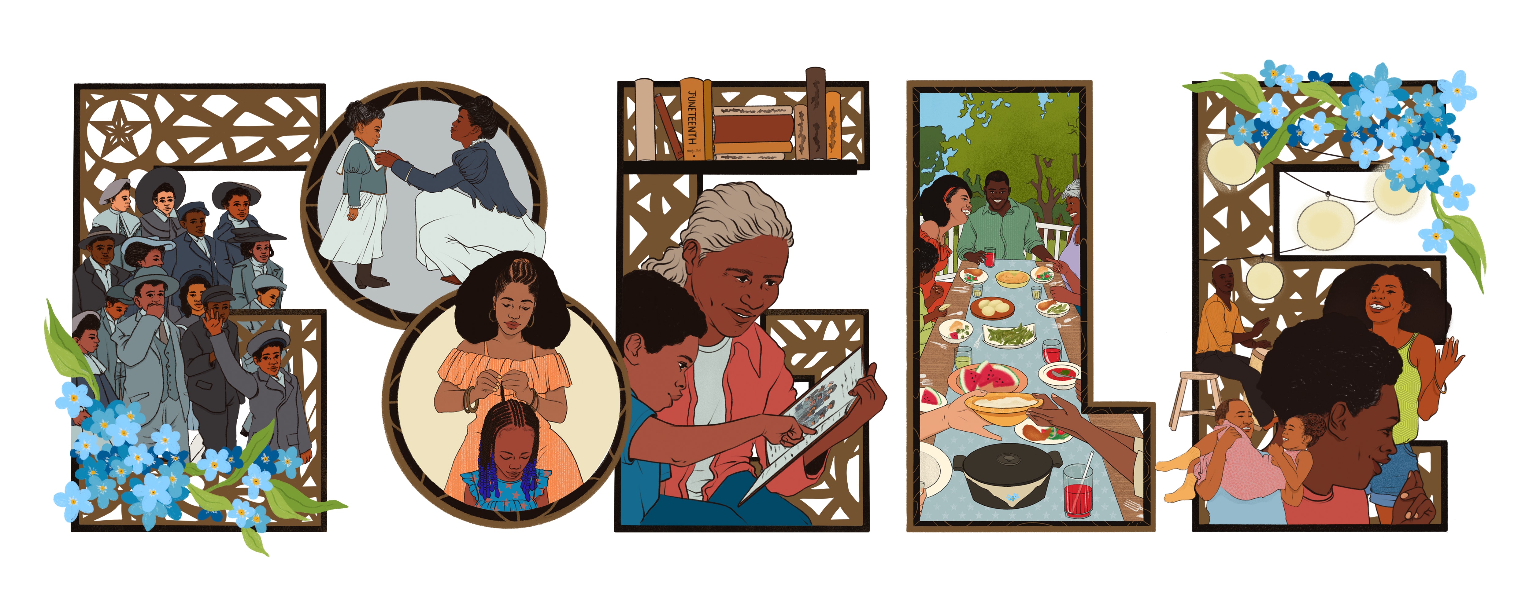 Γνωρίστε τον Καλλιτεχνικό Διευθυντή Πίσω από το φετινό Juneteenth Google Doodle
