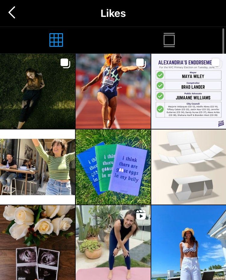 Как да намерите публикации, които сте харесали в Instagram