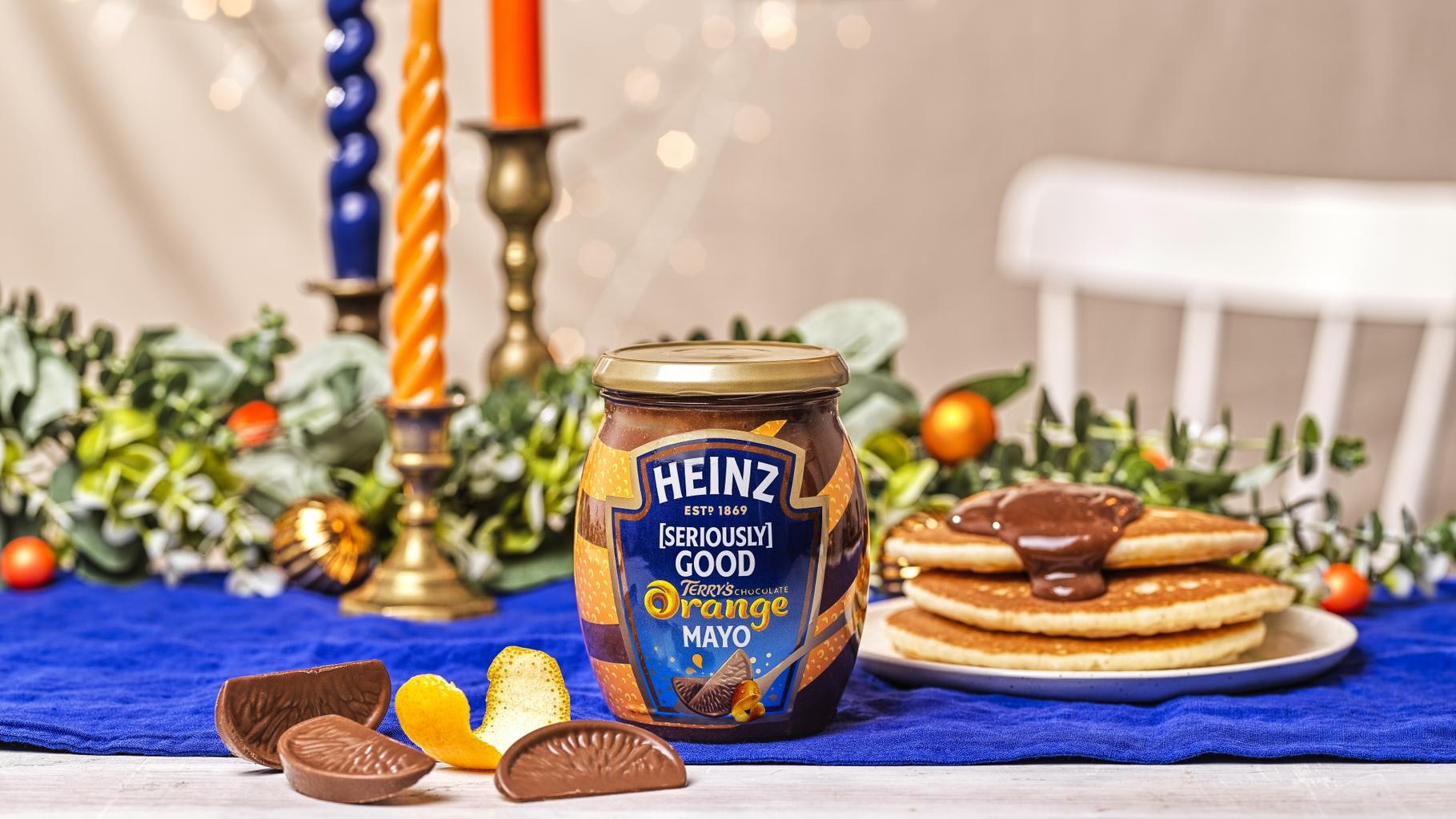 Heinz의 초콜릿 오렌지 마요를 구입하는 것은 생각보다 복잡합니다.
