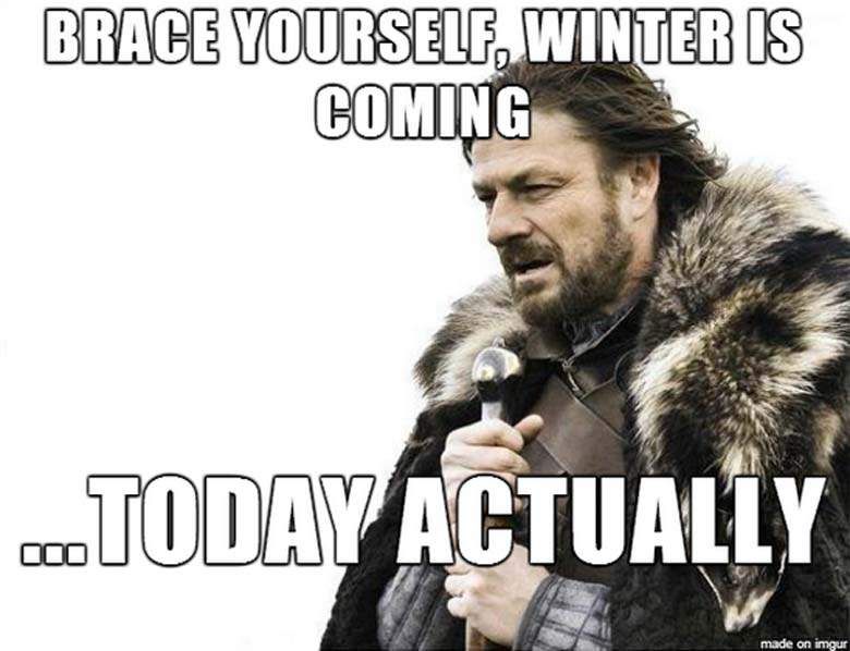Стойте топло с тези мемове за зимното слънцестоене