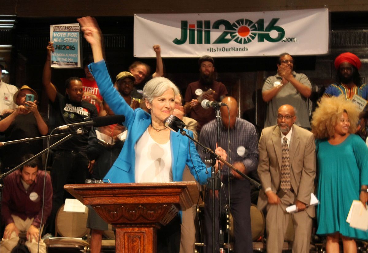 Jill Stein sai enemmän ääniä kuin odotettiin