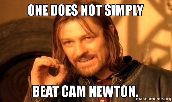 10 memov Cam Newtona pre fanúšikov i nefanúšikov