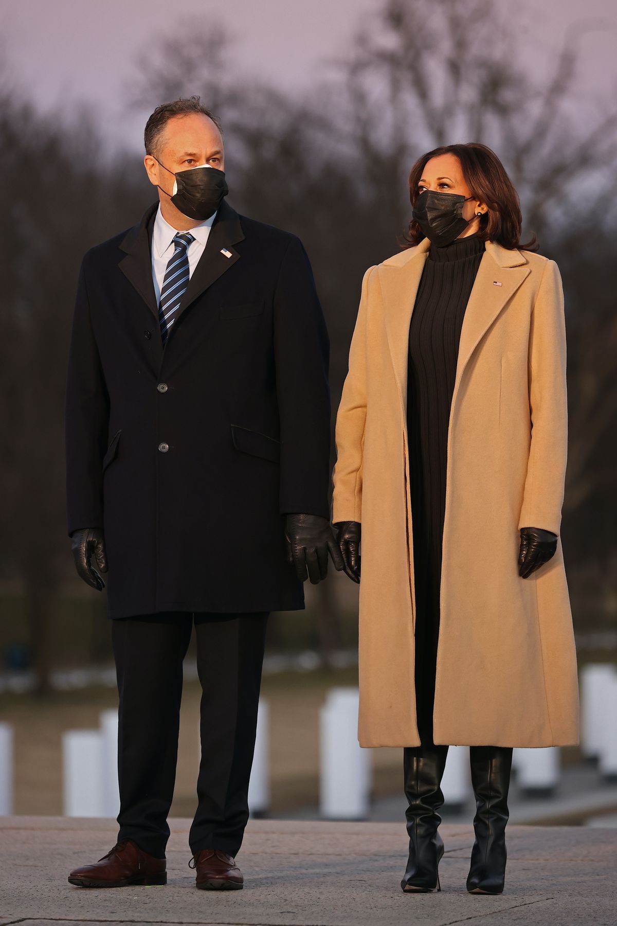 Kamala Harris palto prasmė prieš inauguraciją