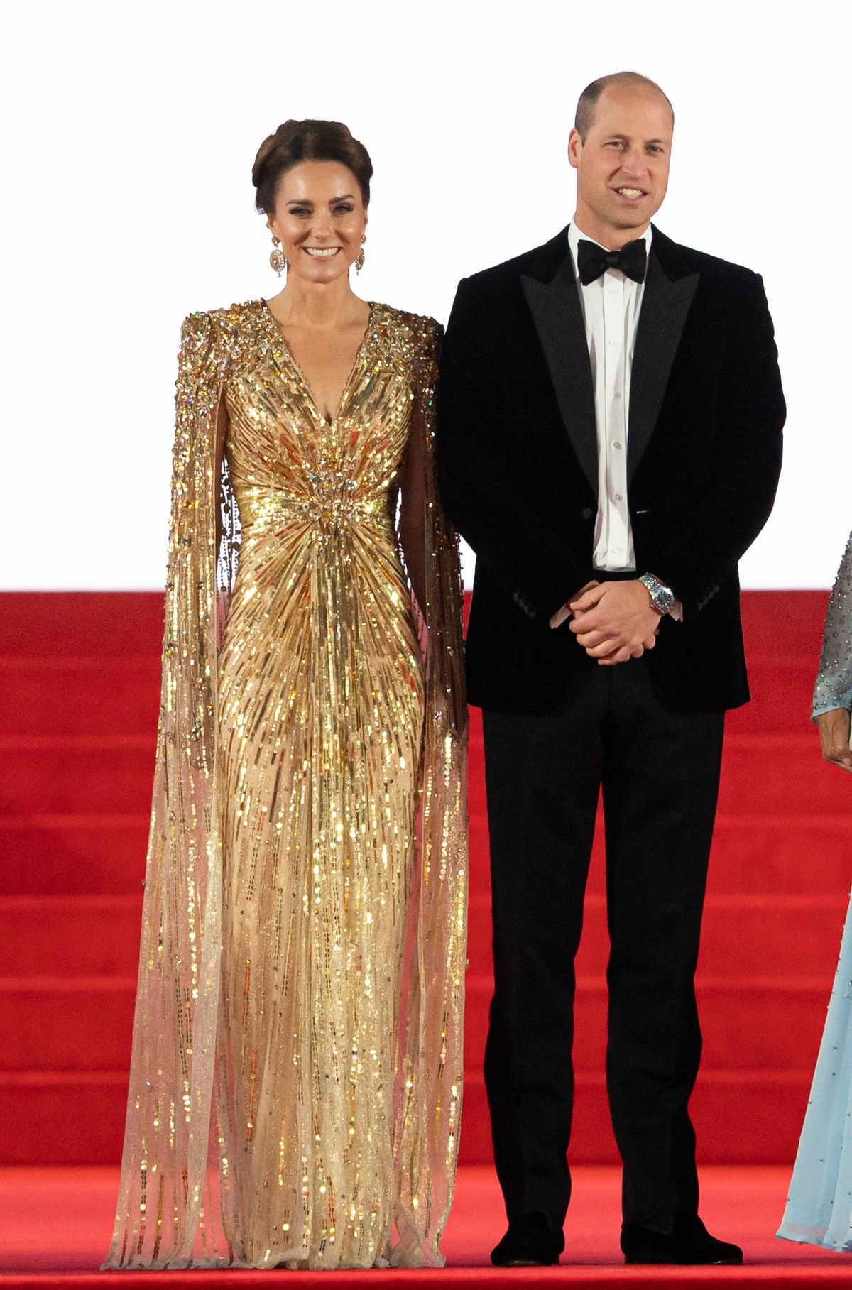 Rochia Cape a lui Kate Middleton este cel mai îndrăzneț aspect al ei de pe covor roșu de până acum