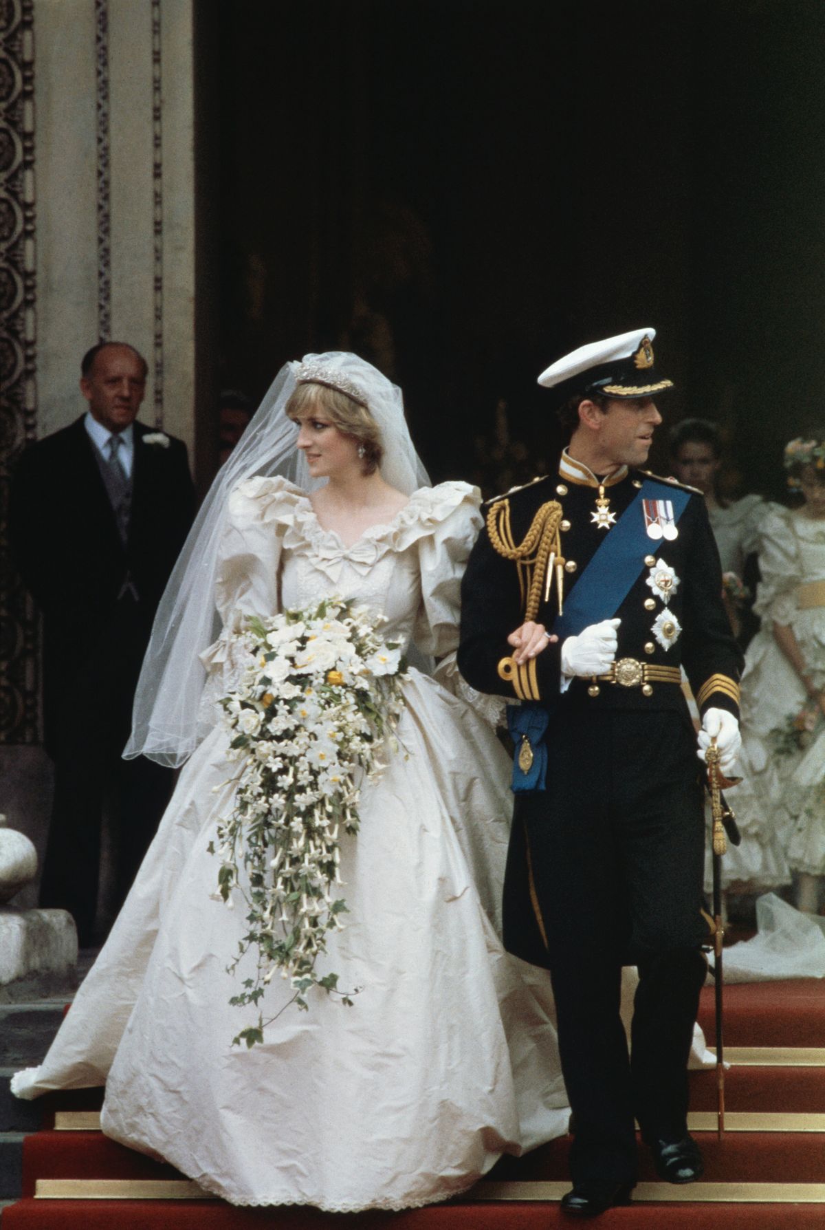 Cómo el vestido de novia de Kitty Spencer fue un guiño al de Diana