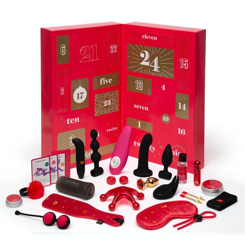 Lovehoney predáva sexuálny adventný kalendár plný hračiek a pochúťok